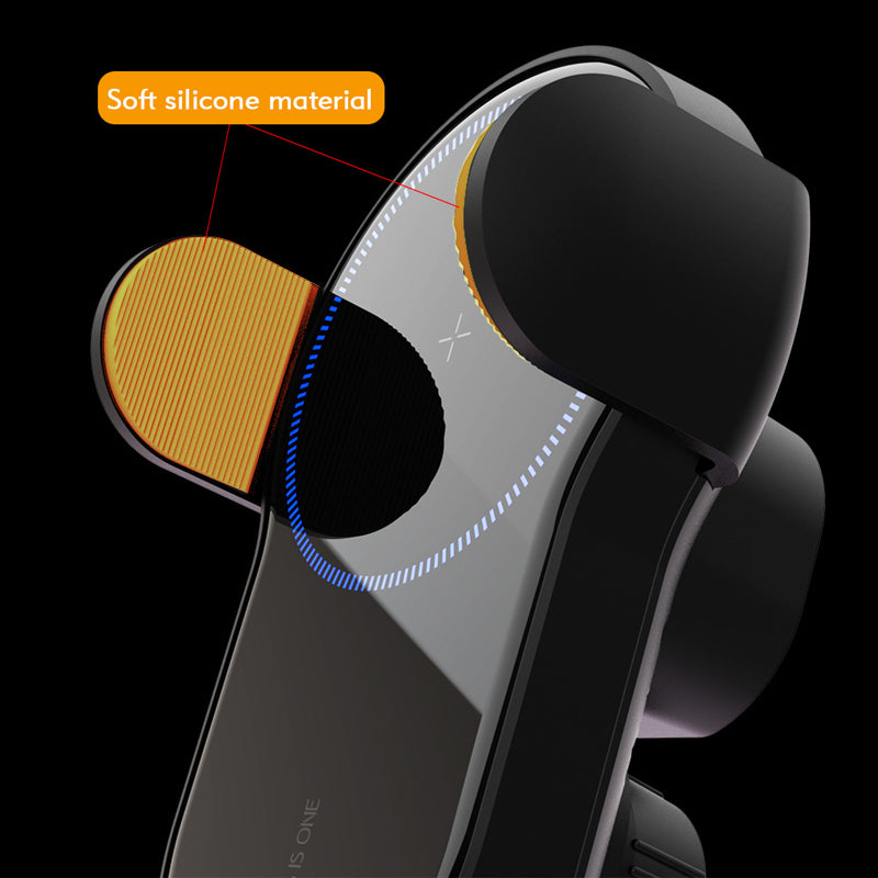 Fast Charging Phone Holder with 15W Car Wireless Charger