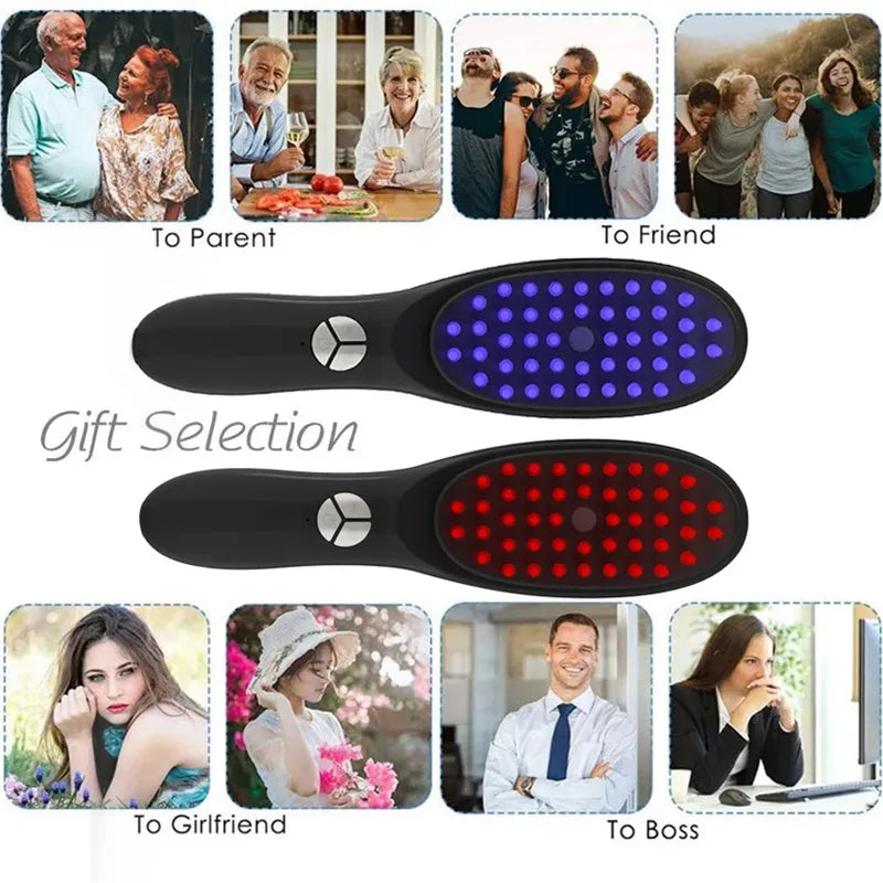 ScalpGlow™ Red Light Massager